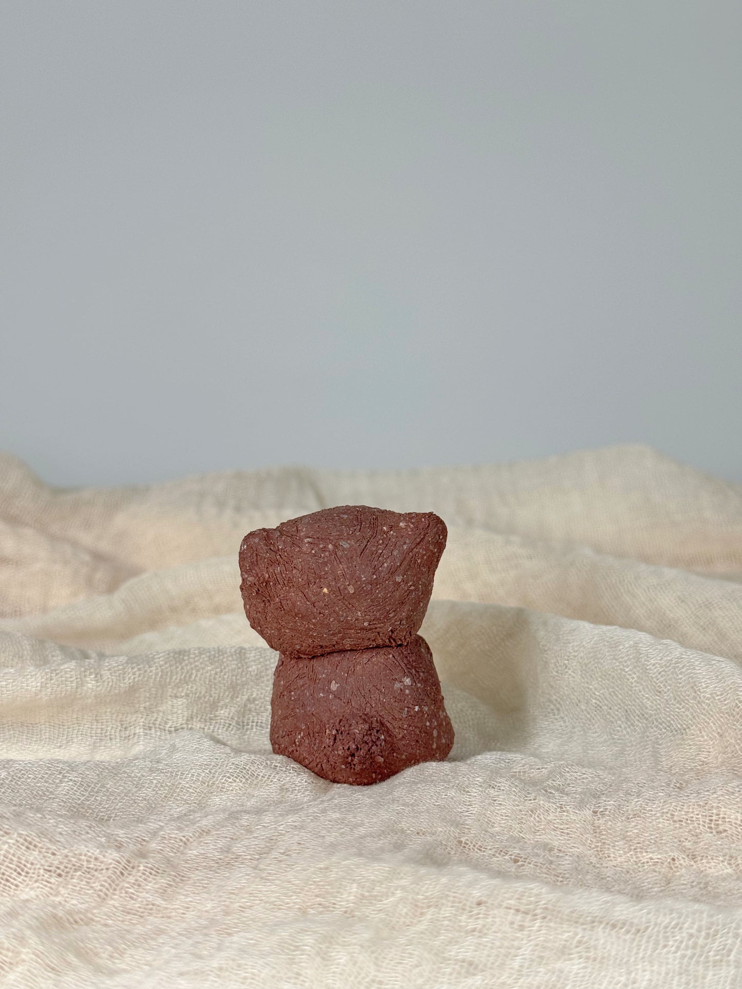 Handmade Clay Bear Aroma Diffuser Stone