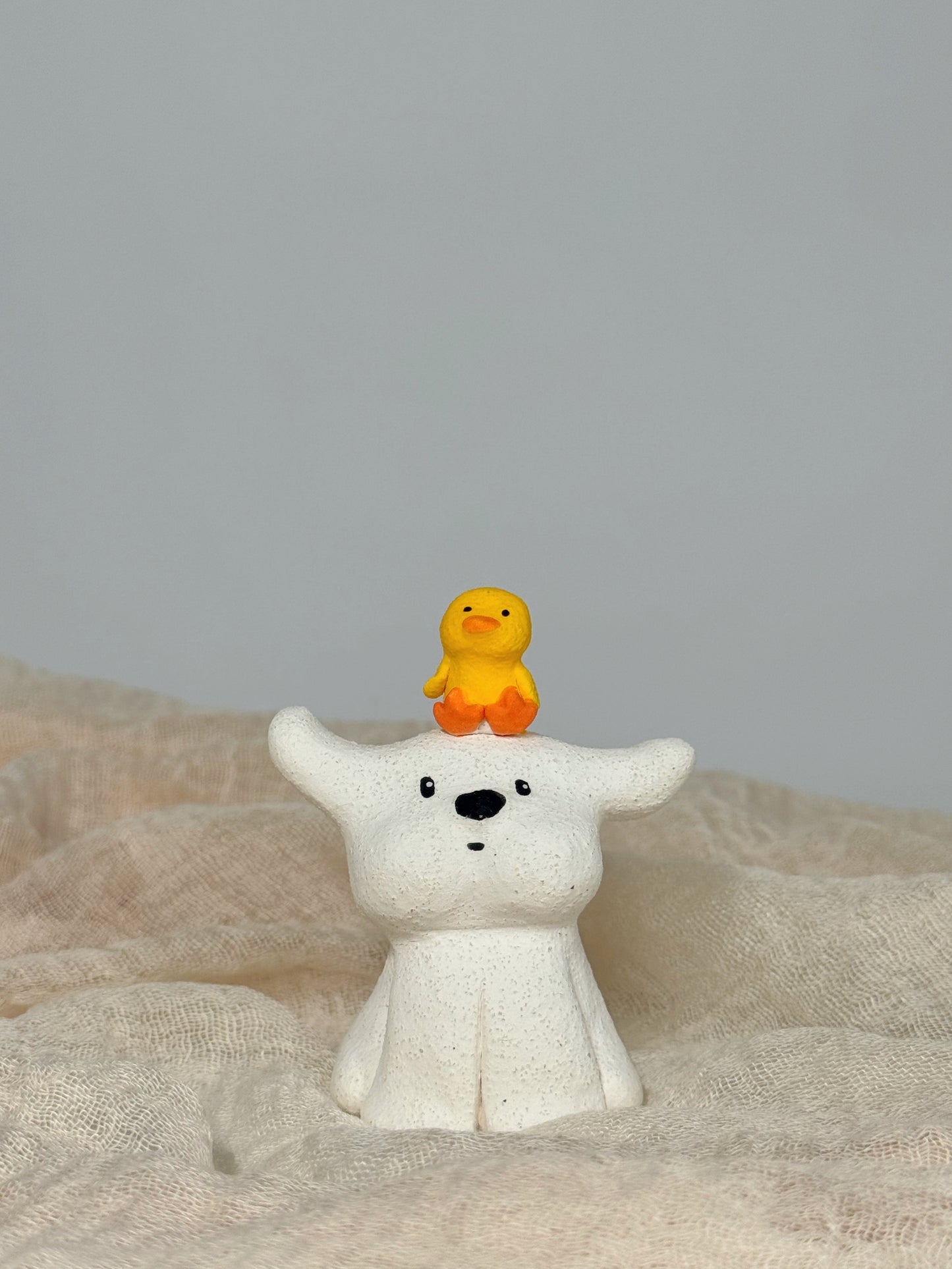 Little Duck On Puppy Aroma Stone