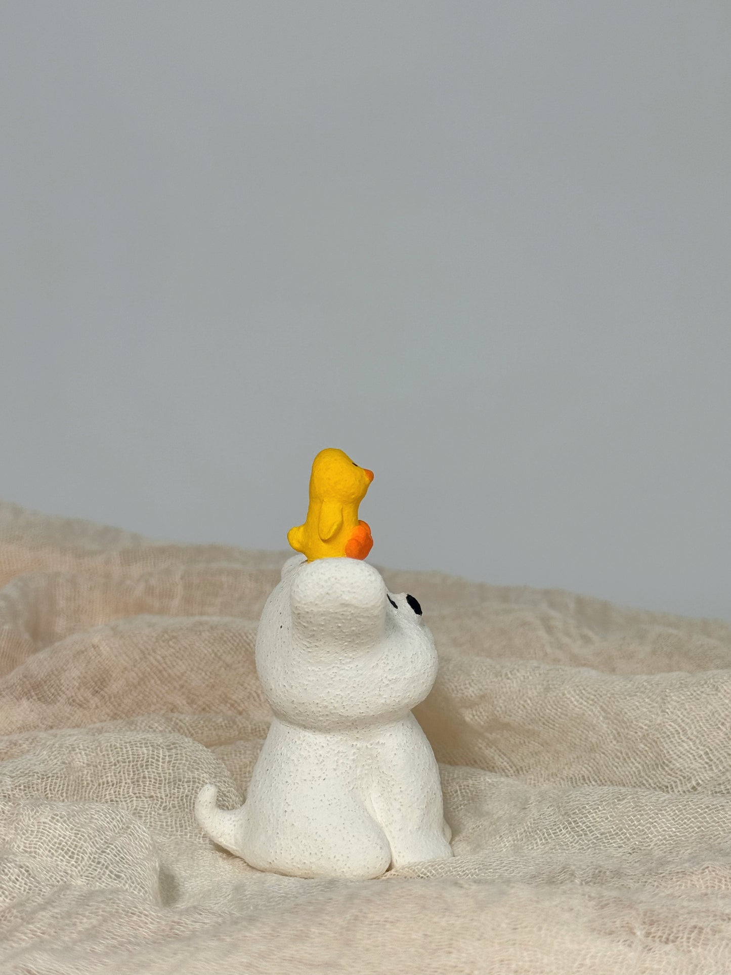 Little Duck On Puppy Aroma Stone